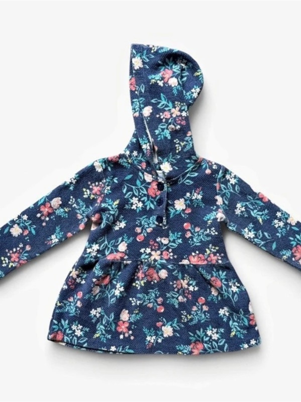 Floral Hooded Jacket